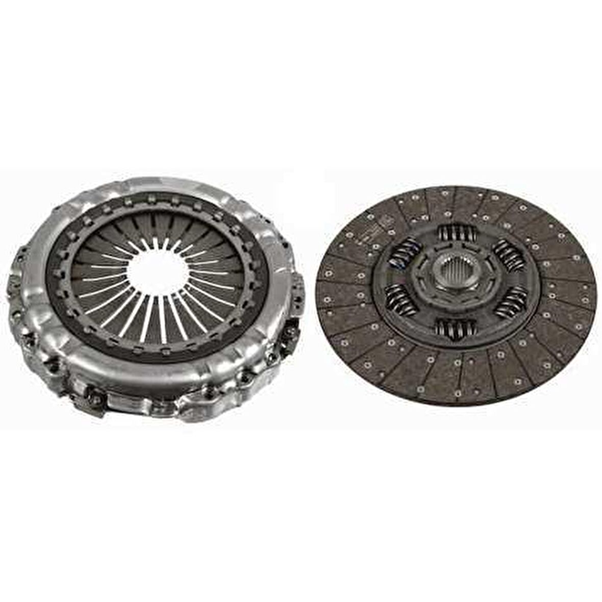 DEBRIYAJ SETI BASKI BALATA 430 MM RENAULT VOLVO OTOMATIK RULMANSIZ SET - SACHS 3400 700 618