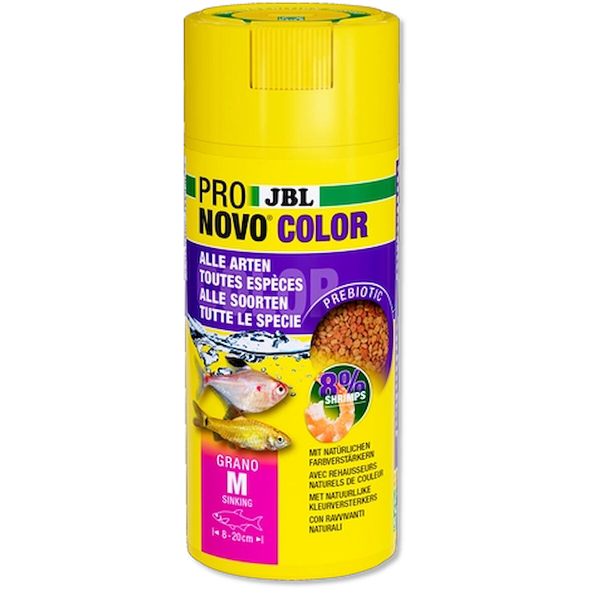 Jbl Pro Novo Color Grano Medium 125 Gr Kutu Yem