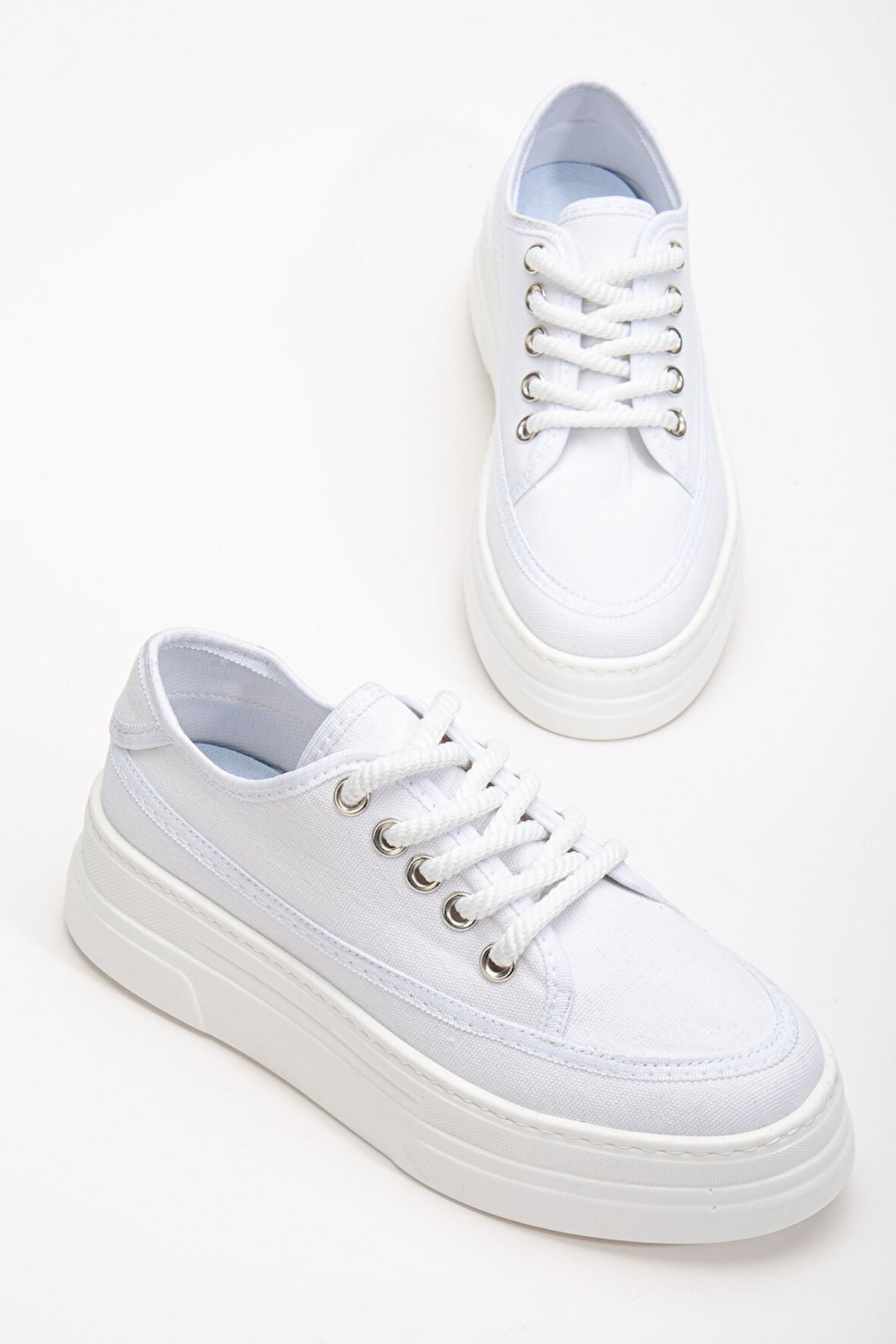 Angel Keten Kadın Yüksek Taban Sneaker