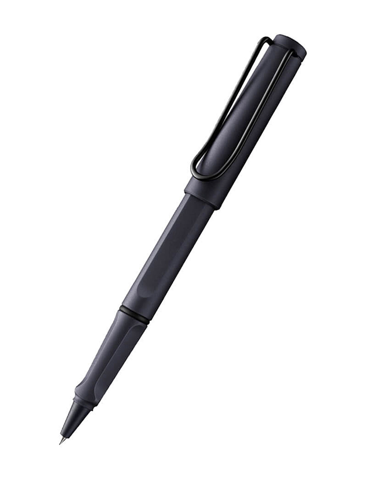Lamy Safari Roller Kalem Metal Klips Çelik Siyah 3E2-SB