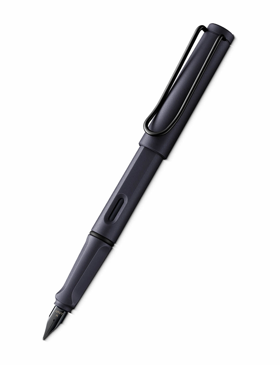 Lamy Safari Steel Black Dolma Kalem - EF Uç 0E2-SB-EF