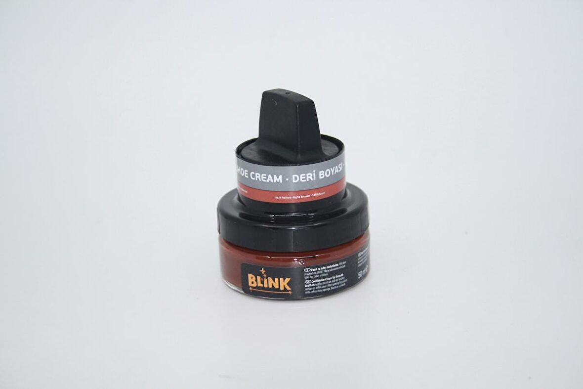 Blink Açık Kahve Deri Ayakkabı Boyası