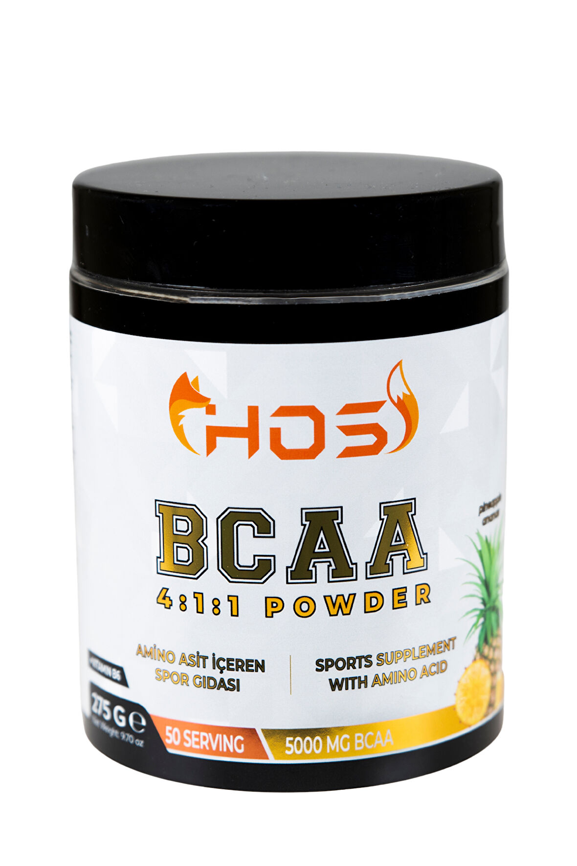 HOS BCAA Ananaslı | Amino Asit İçeren Spor Gıdası
