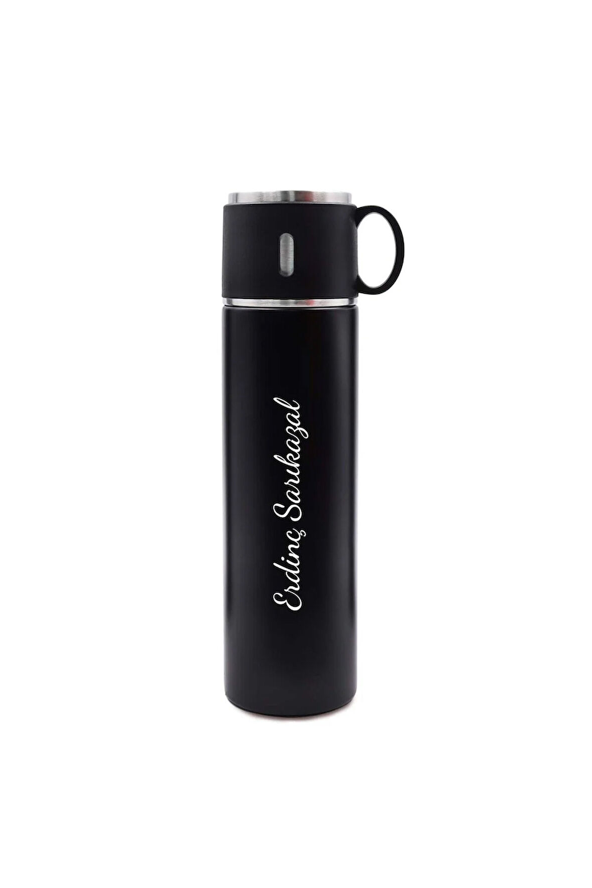 Bardaklı Siyah Termos