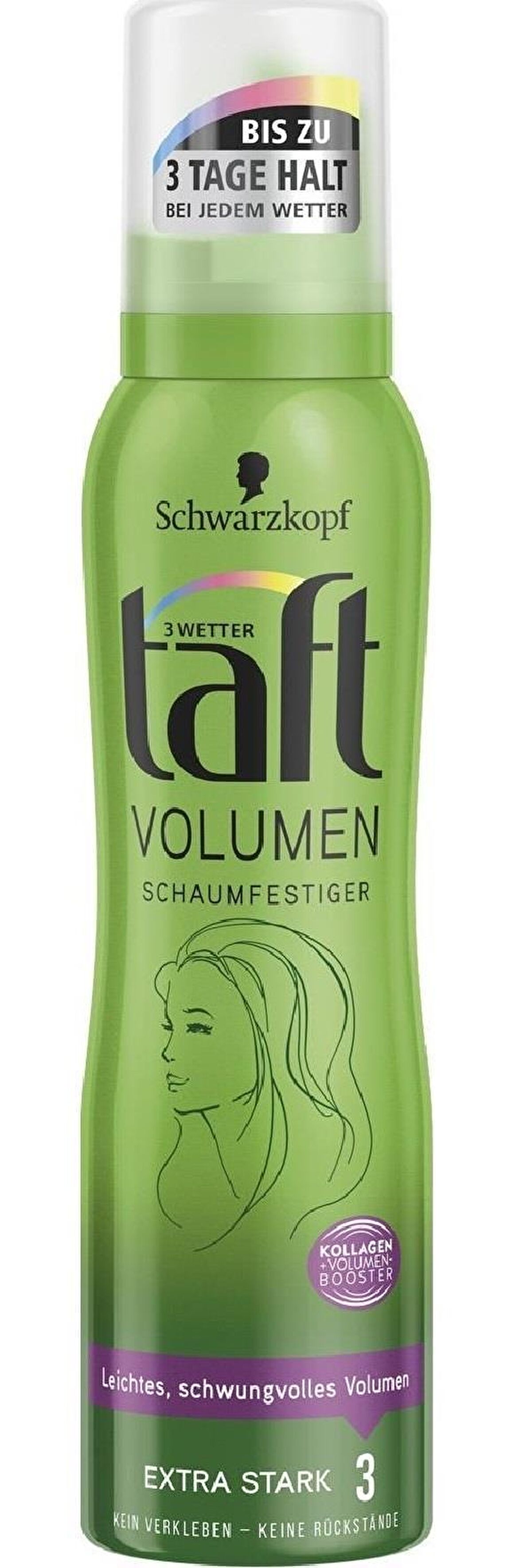 Taft Saç Köpüğü Volume Ekstra Güçlü 3 150 Ml