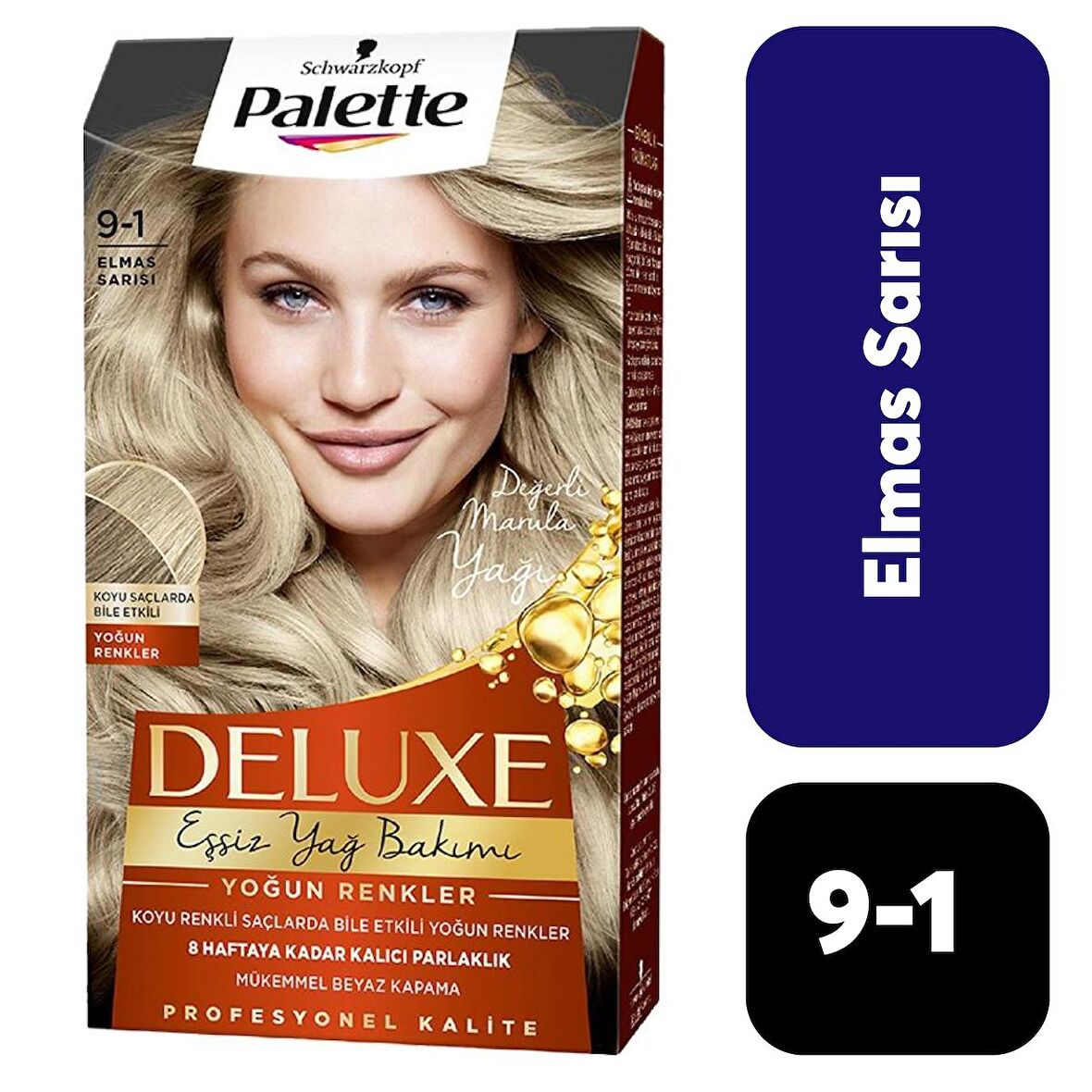 Palette Deluxe .9-1 Elmas Sarısı