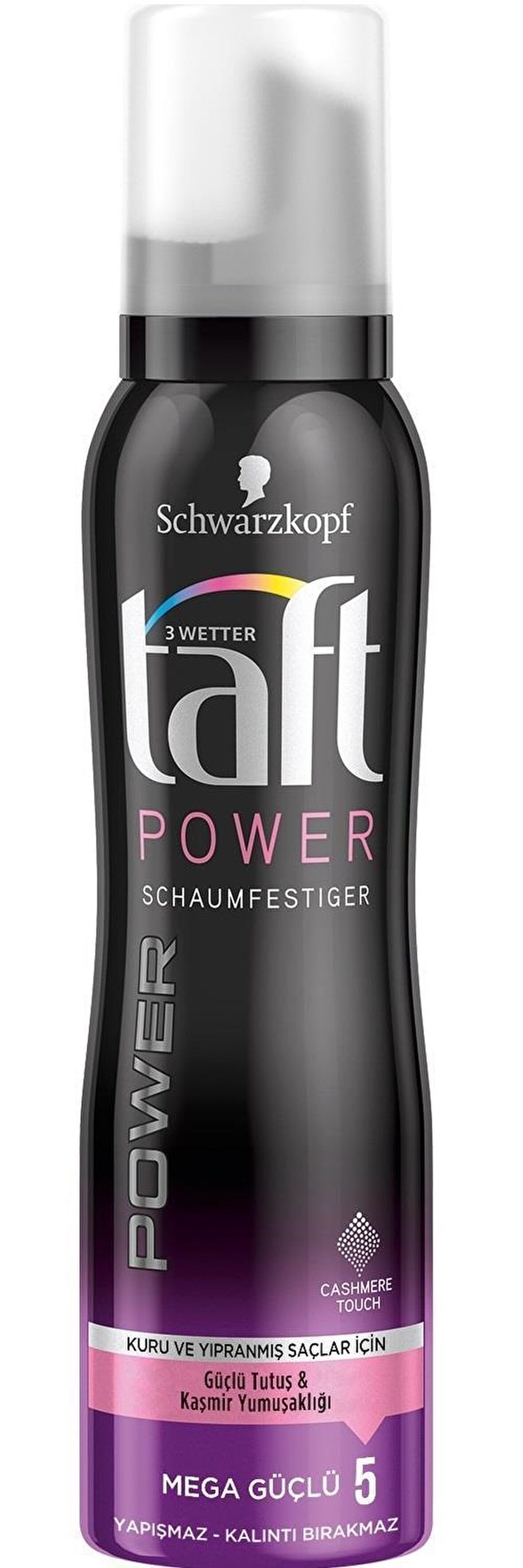 Taft Saç Köpüğü Power Cashmere No:5 150 Ml