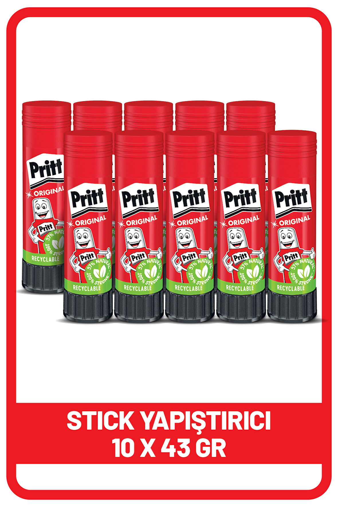 Pritt Stick 43 gr Shrink x 10 adet