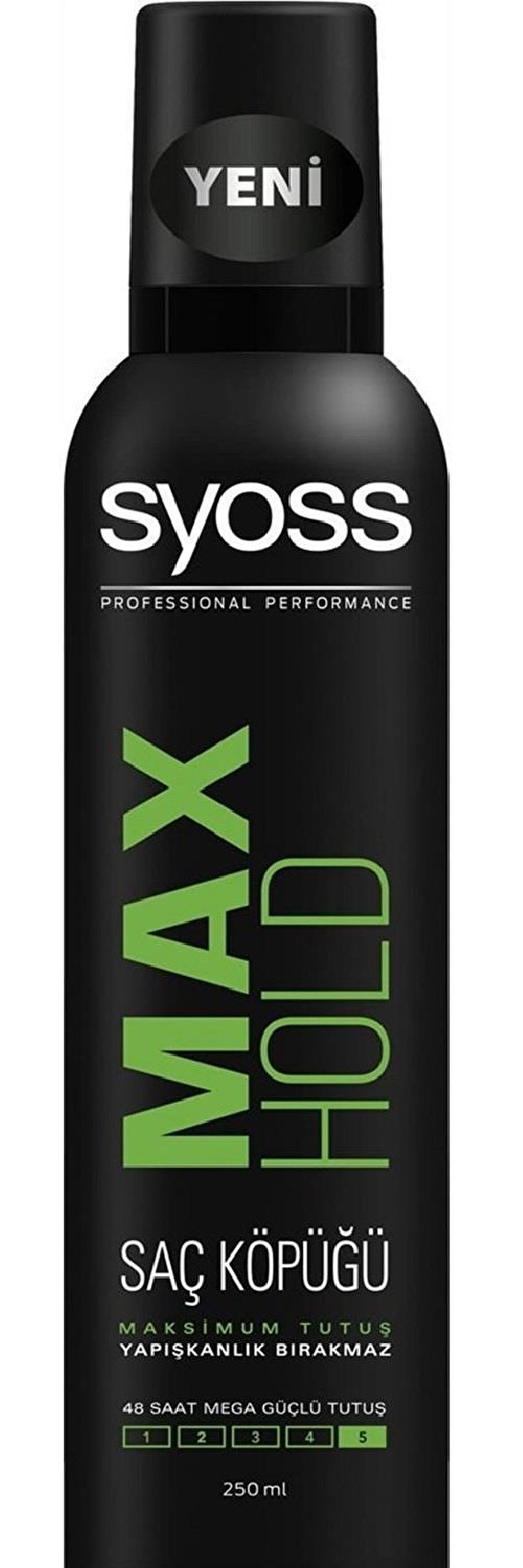 Syoss Saç Köpüğü Max Hold Maksimum Tutuş 250 Ml