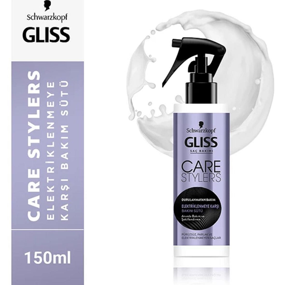 Gliss Elektriklenmeye Karşı Bakım Sütü 150ML