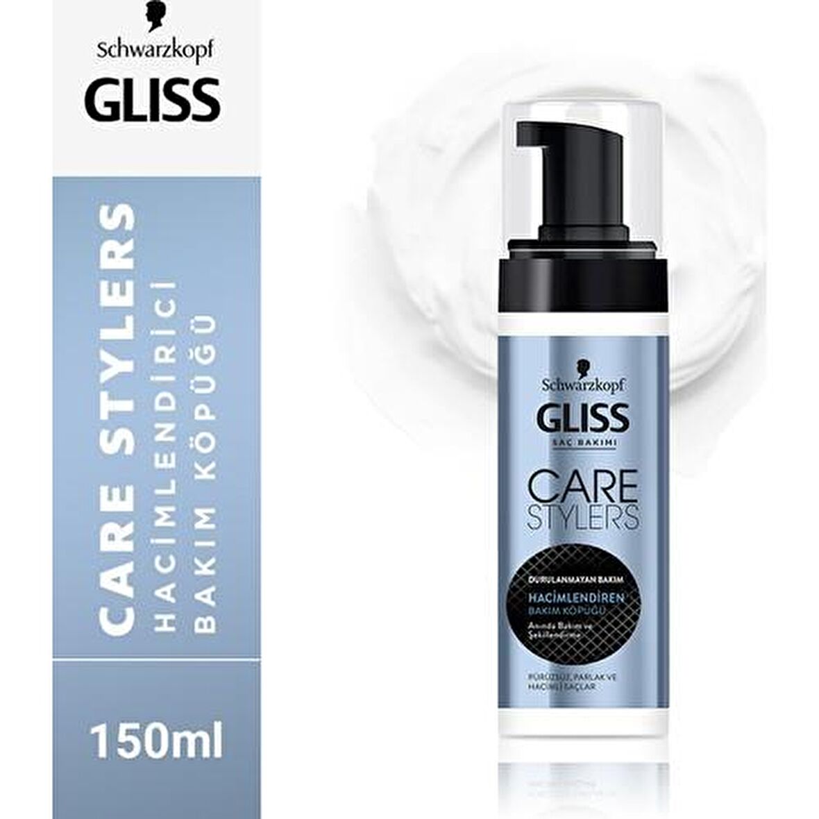 Glıss Care Stylers Hacimlendiren Saç Bakım Köpüğü 150 ml