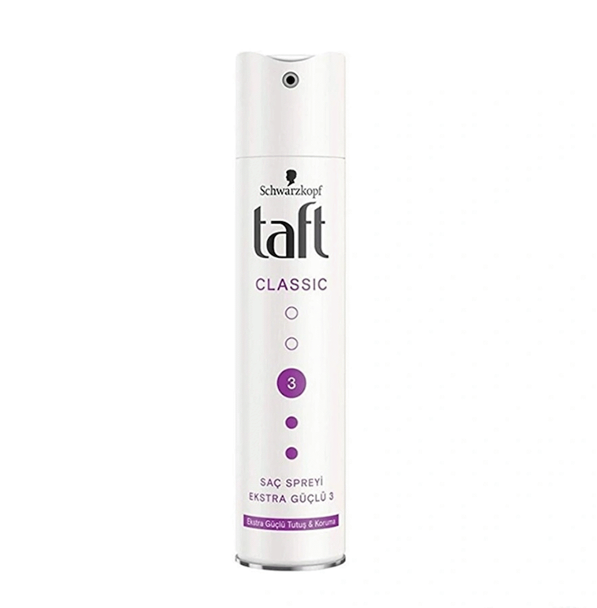 Taft Saç Spreyi 250ml Classic Ekstra Güçlü Tutuş 3