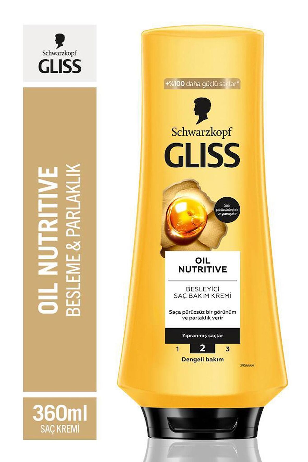 Gliss Oil Nutritive Saç Kremi 360 ML