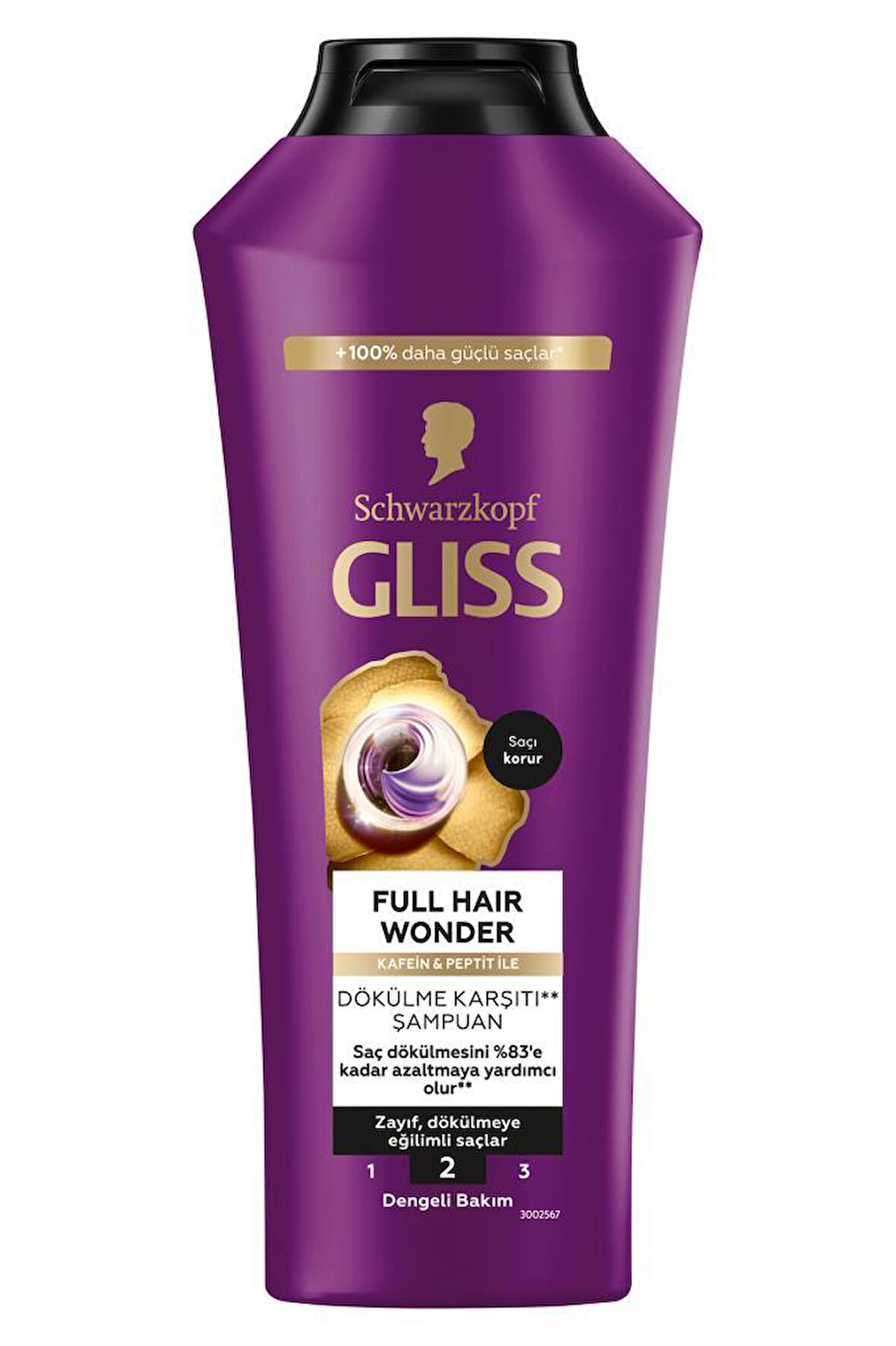 Gliss Full Hair Wonder Saç Dökülme Karşıtı Şampuan 400 ml