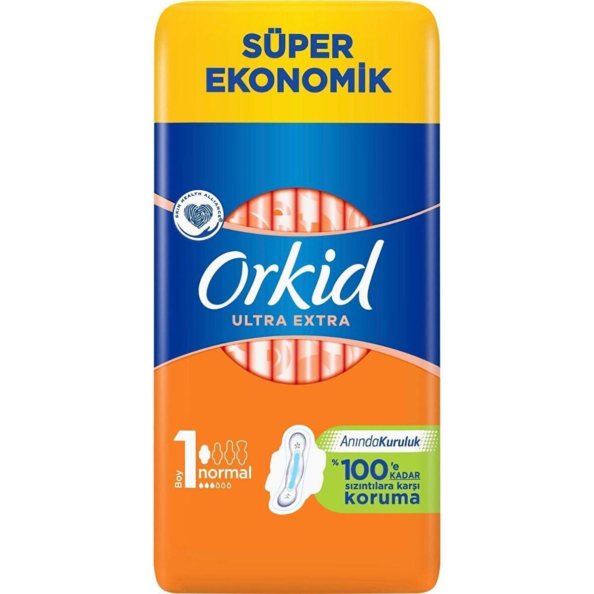 Orkid Ultra Normal 26 Adet Süper Ekonomik Paket Hijyenik Ped