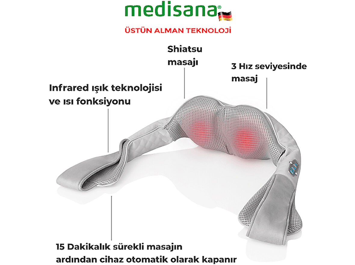 MEDISANA Shiatsu MED48333 Boyun Masaj Aleti NMG850