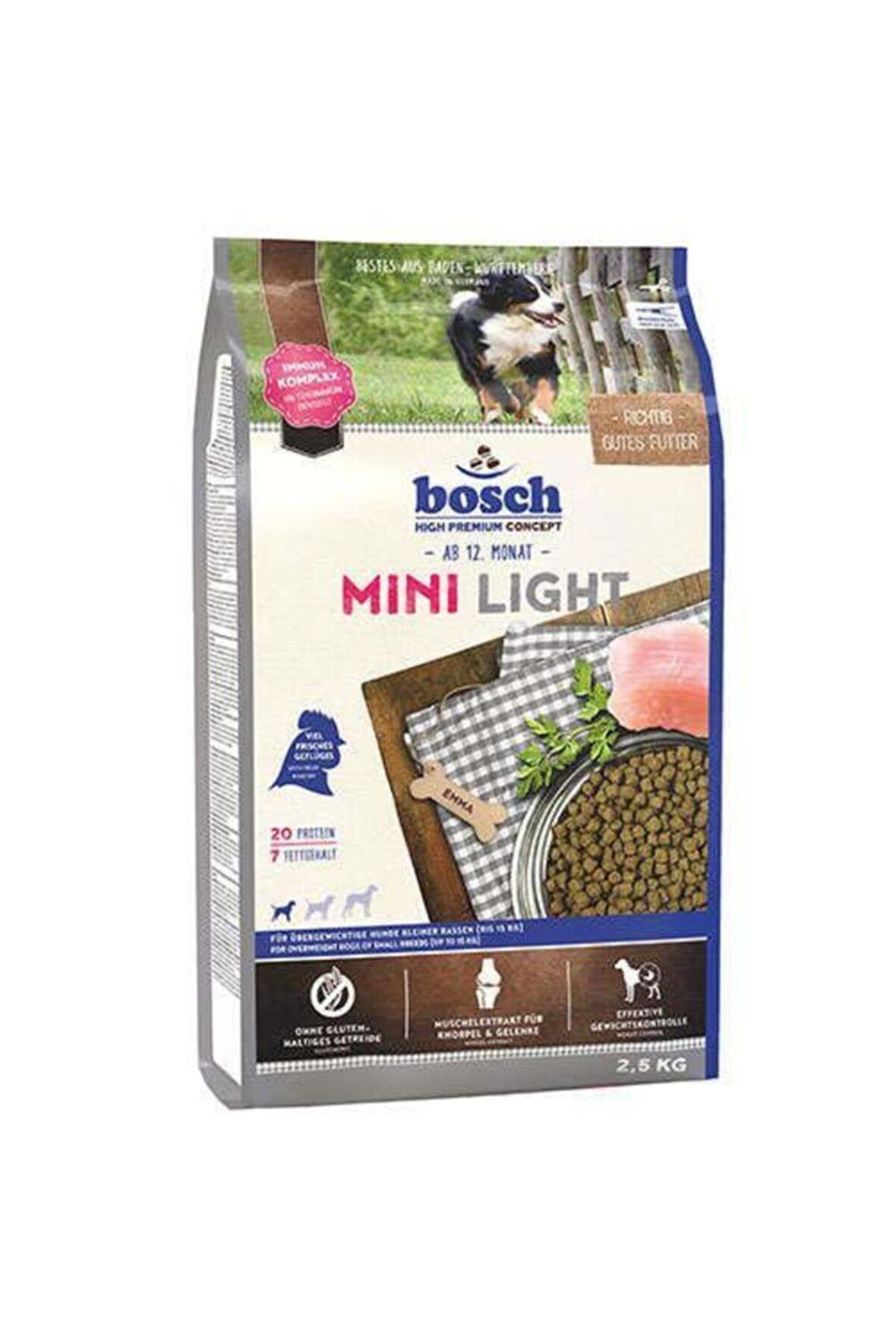 Bosch Tavuklu Küçük Irk Yetişkin Kuru Köpek Maması 2.5 kg