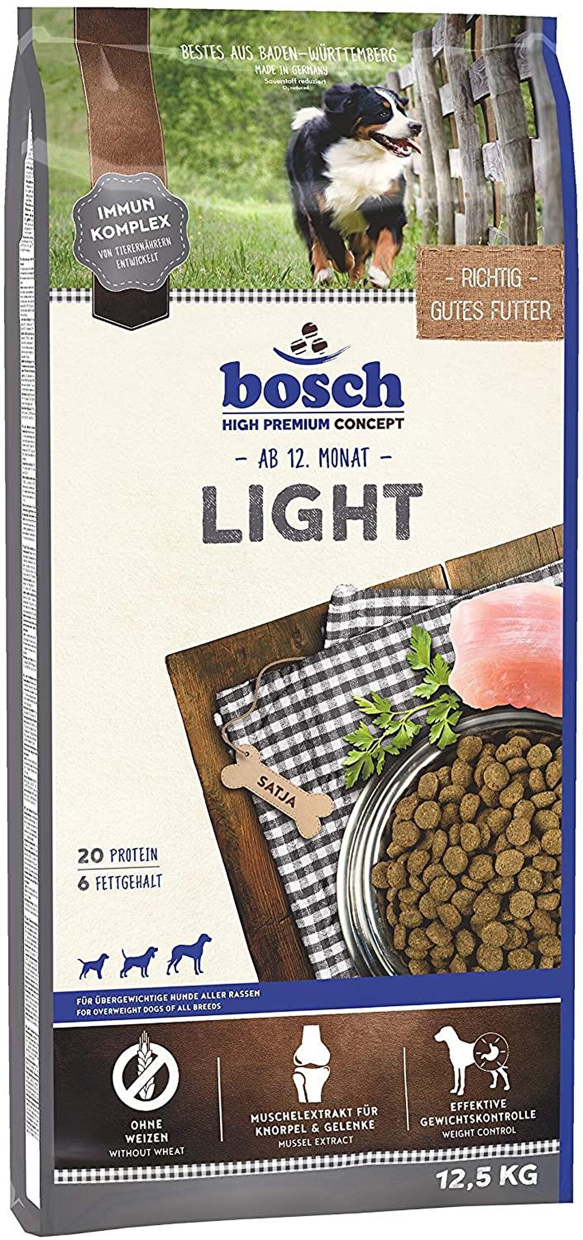 Bosch Light Tavuklu Küçük Irk Yetişkin Kuru Köpek Maması 12.5 kg