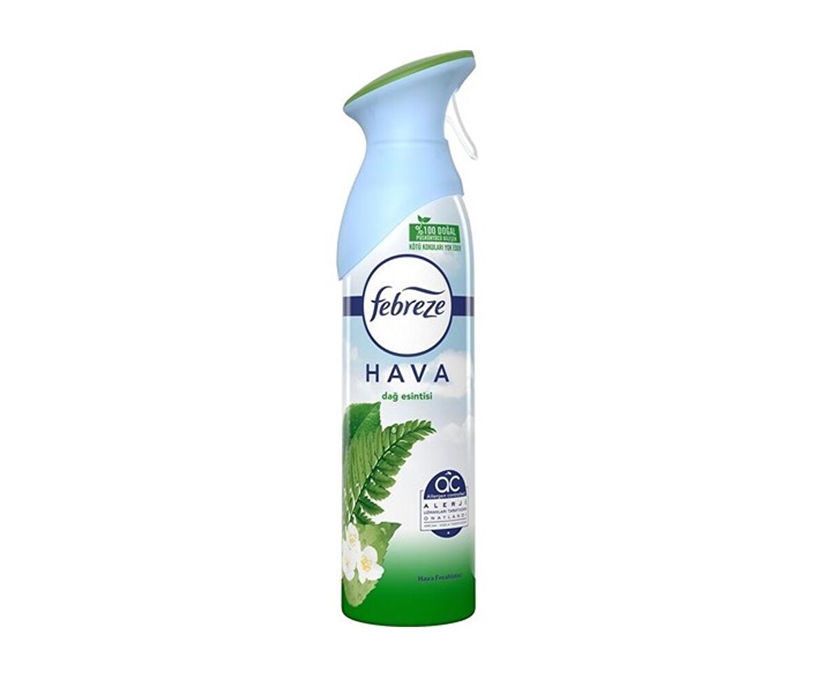 Febreze Hava Ferahlatıcı Oda Kokusu Dağ Esintisi Sprey 300 Ml 