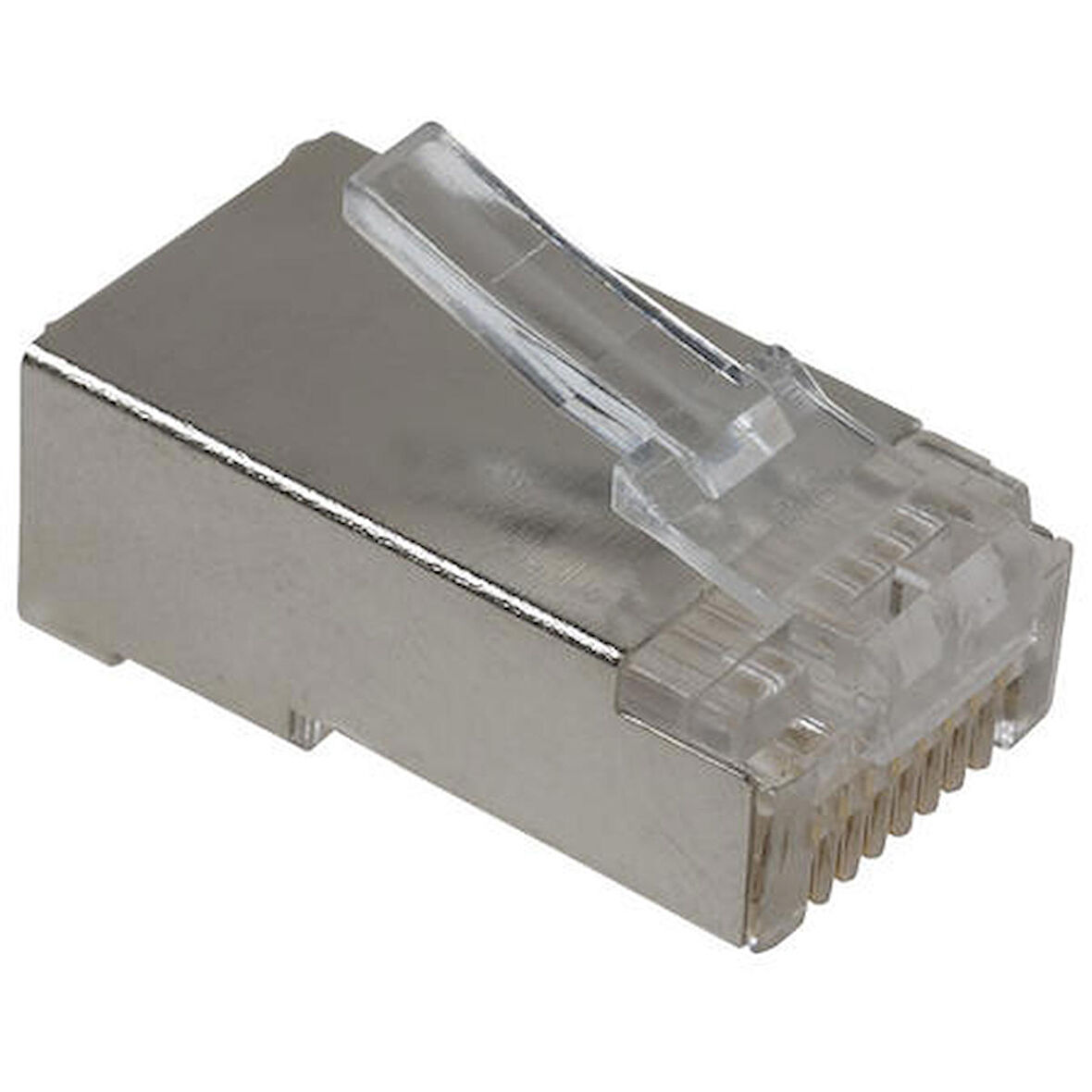 Digitus A-MO 8/8 SRS 25 li CAT5E RJ45 8P8C Zırhlı 0.6µ Konnektör  (100 lü Paket)