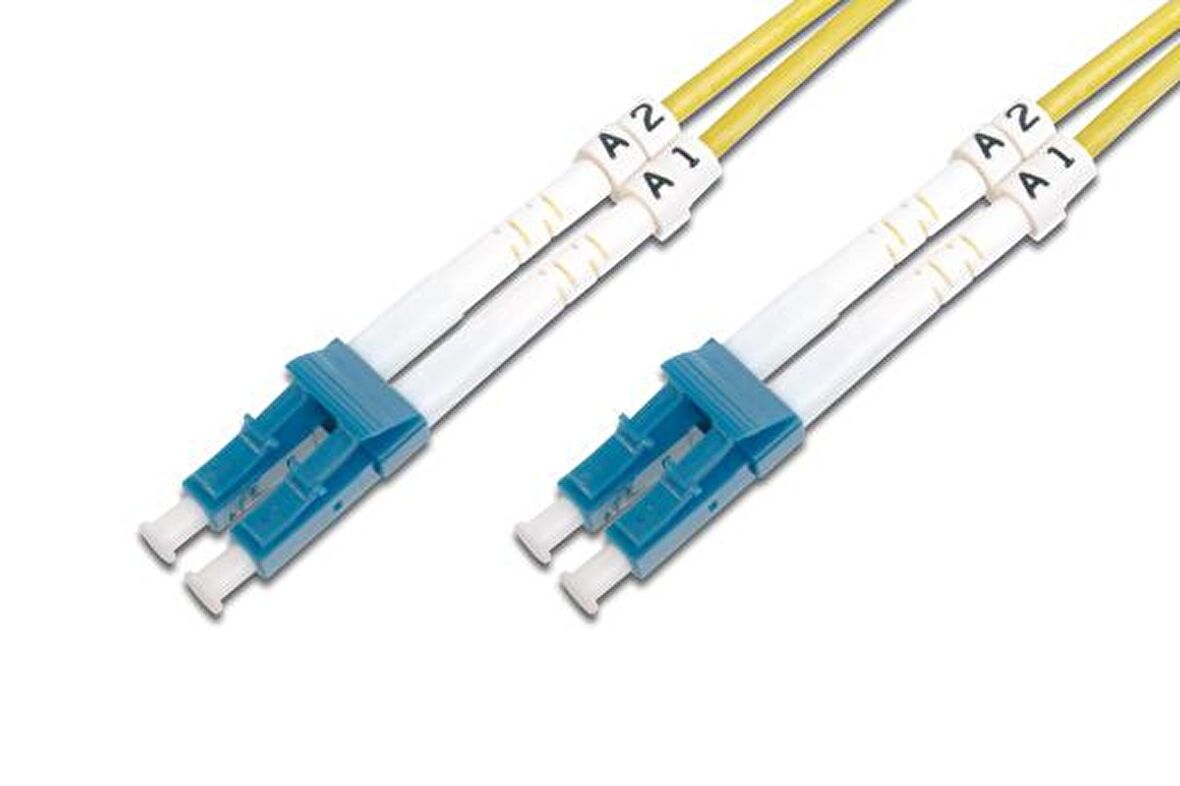 Digitus DK-2933-01 1 Mt LC-LC 09/125 Singlemode Duplex Fiber Patch Kablo