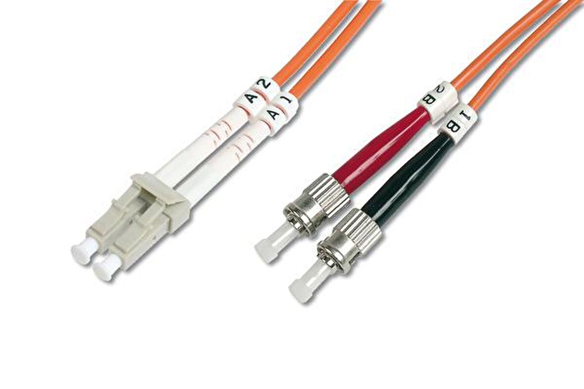 Digitus DK-2631-01 1 Mt LC-ST 62.5/125 Multimode Fiber Patch Kablo