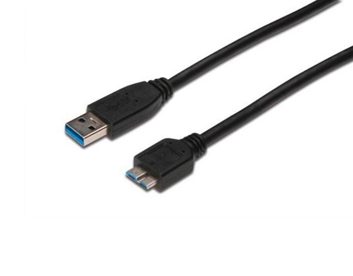 Digitus Ak-300116-018-S Dıgıtus 1.8 Metre Usb A Erkek - Usb Micro B Erkek Usb 3.0 Kablo