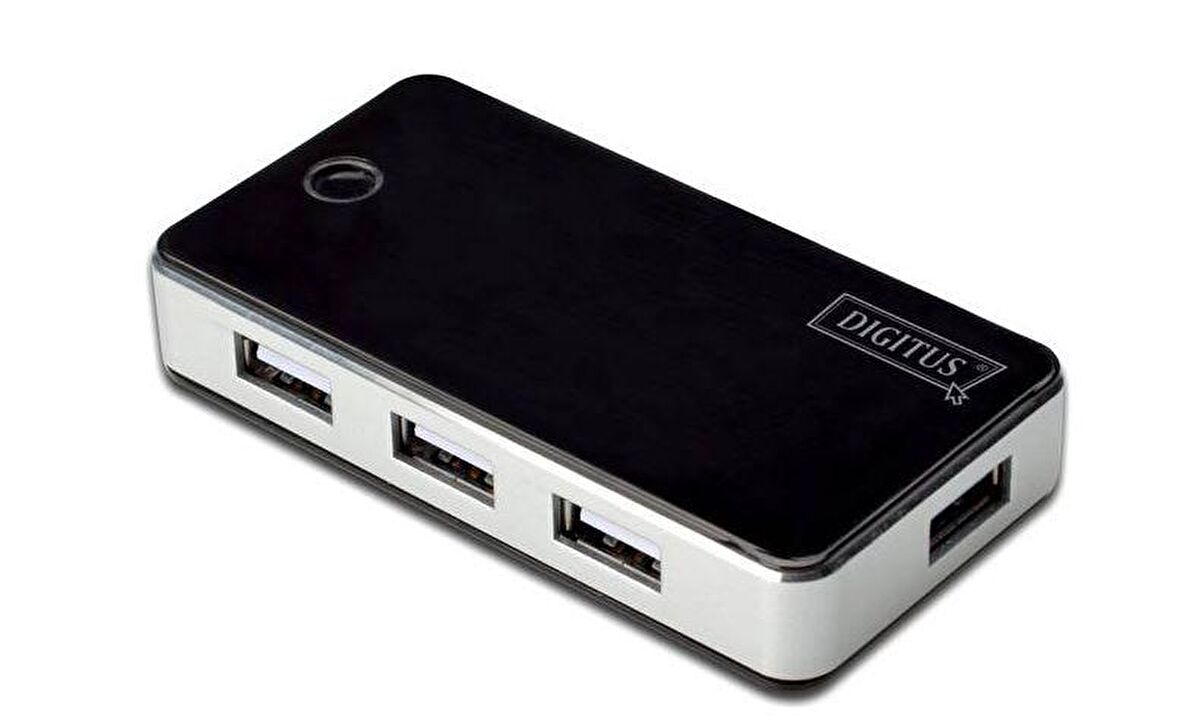 DIGITUS DA-70231 4'LÜ USB 3,0 HUB,SİYAH