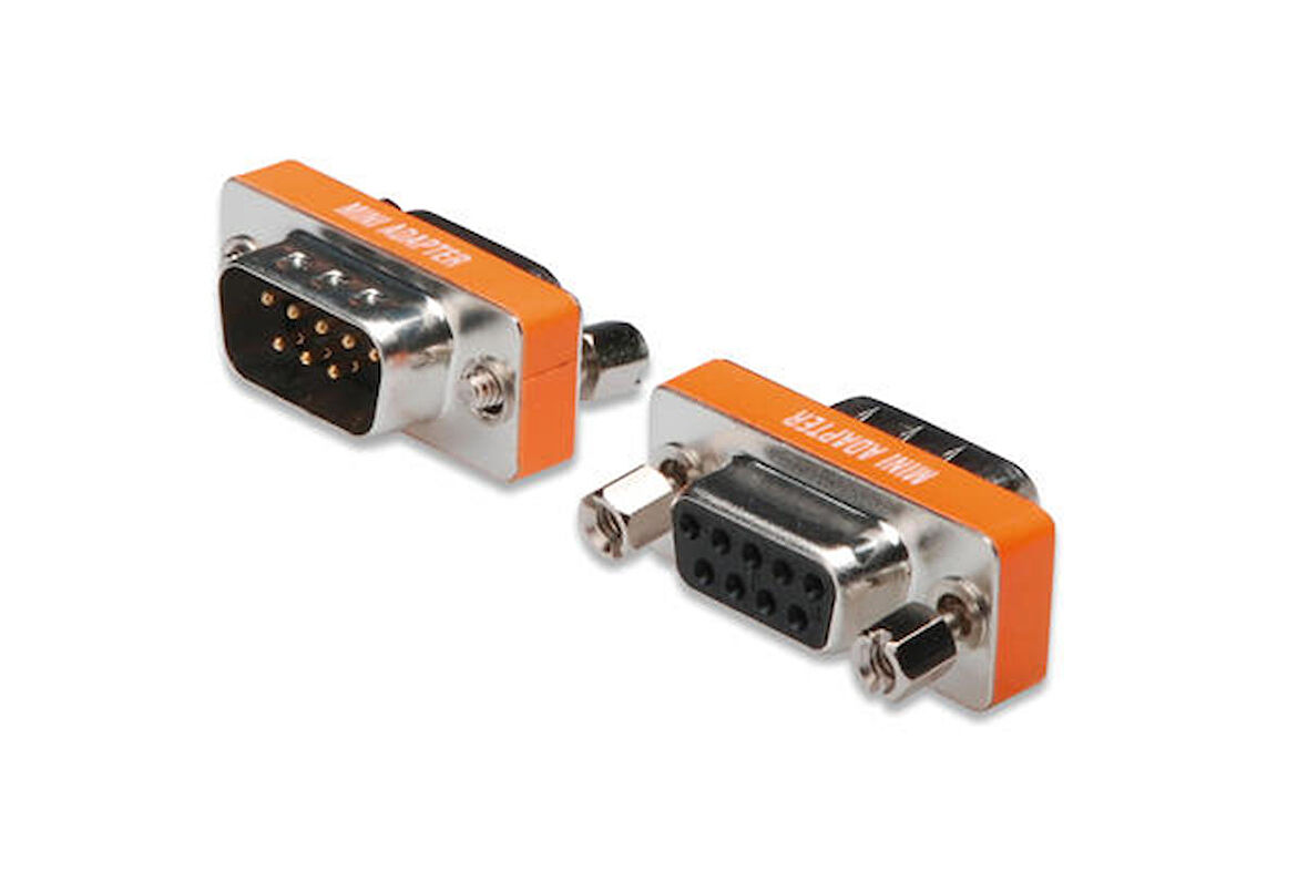 Digitus AK-610513-000-I DSUB to DSUB 9 Pin Erkek-Dişi Null Modem Adaptör