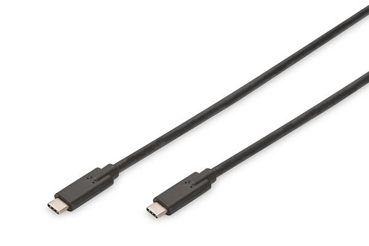 Digitus AK-300139-010-S 1 Mt USB 3.1 Type C to Usb 3.1 Type C Erkek-Erkek Kablo