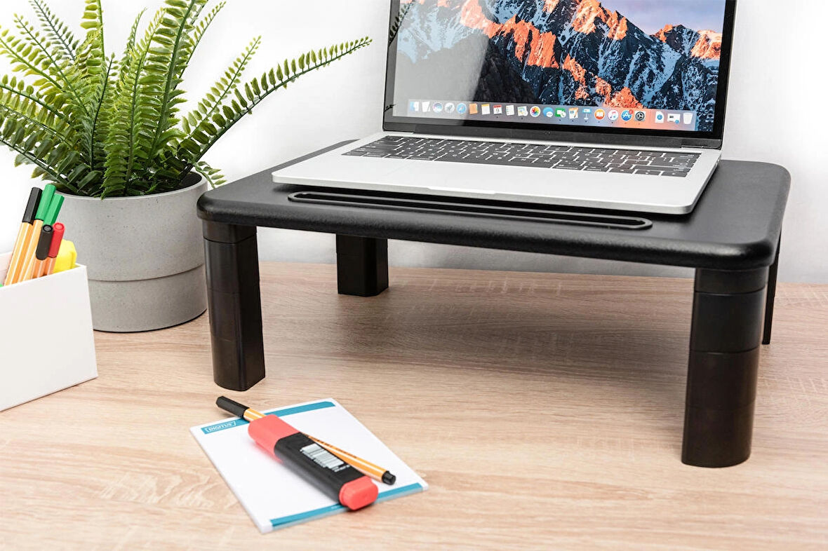 Ergonomik Monitör Yükseltici / Tablet-PC uyumlu