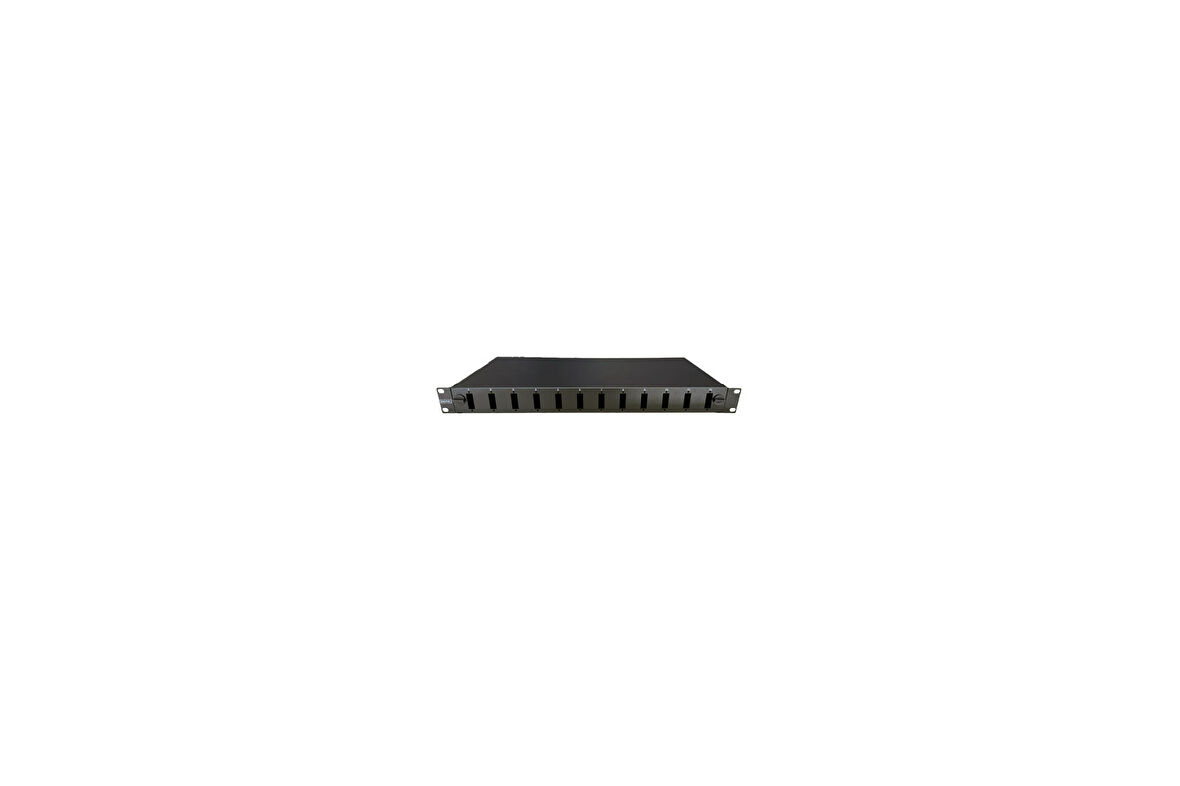 Digitus DN-96210-QL 12 Port SC DX 1U Kilit Mekanizmalı Fiber Optik Patch Panel