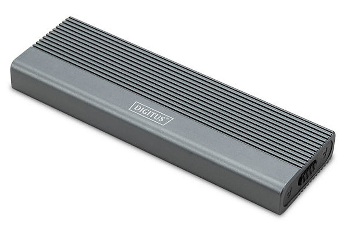 Digitus DA-71120-1 USB Type C to M.2 NVMe 100Gbps Usb 3.1 Gen1 Alüminyum Harici Harddisk Kutusu
