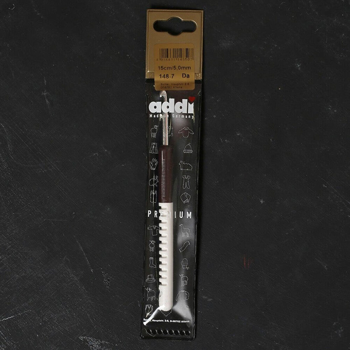 Addi 5 Mm 15 Cm Plastik Saplı Yün Tığ - 148-7