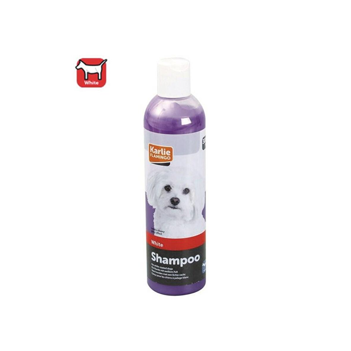 Karlıe Beyaz Tüylü Köpek Şampuanı 300Ml