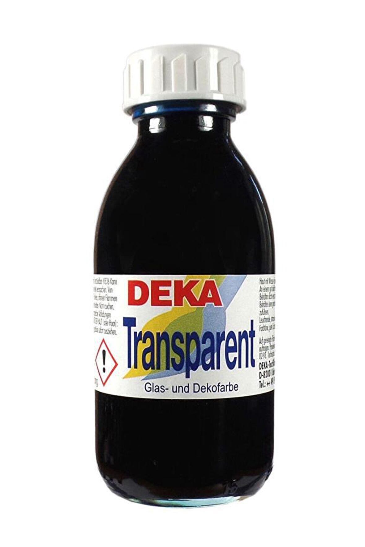 Deka Transparent Cam Boyası 125ml Hellblou No:42