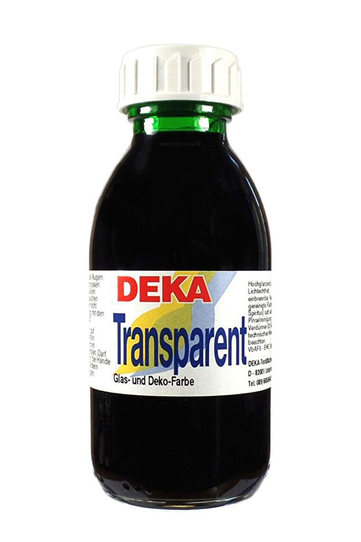 Deka Transparent Cam Boyası 125ml Hellgrün No:62