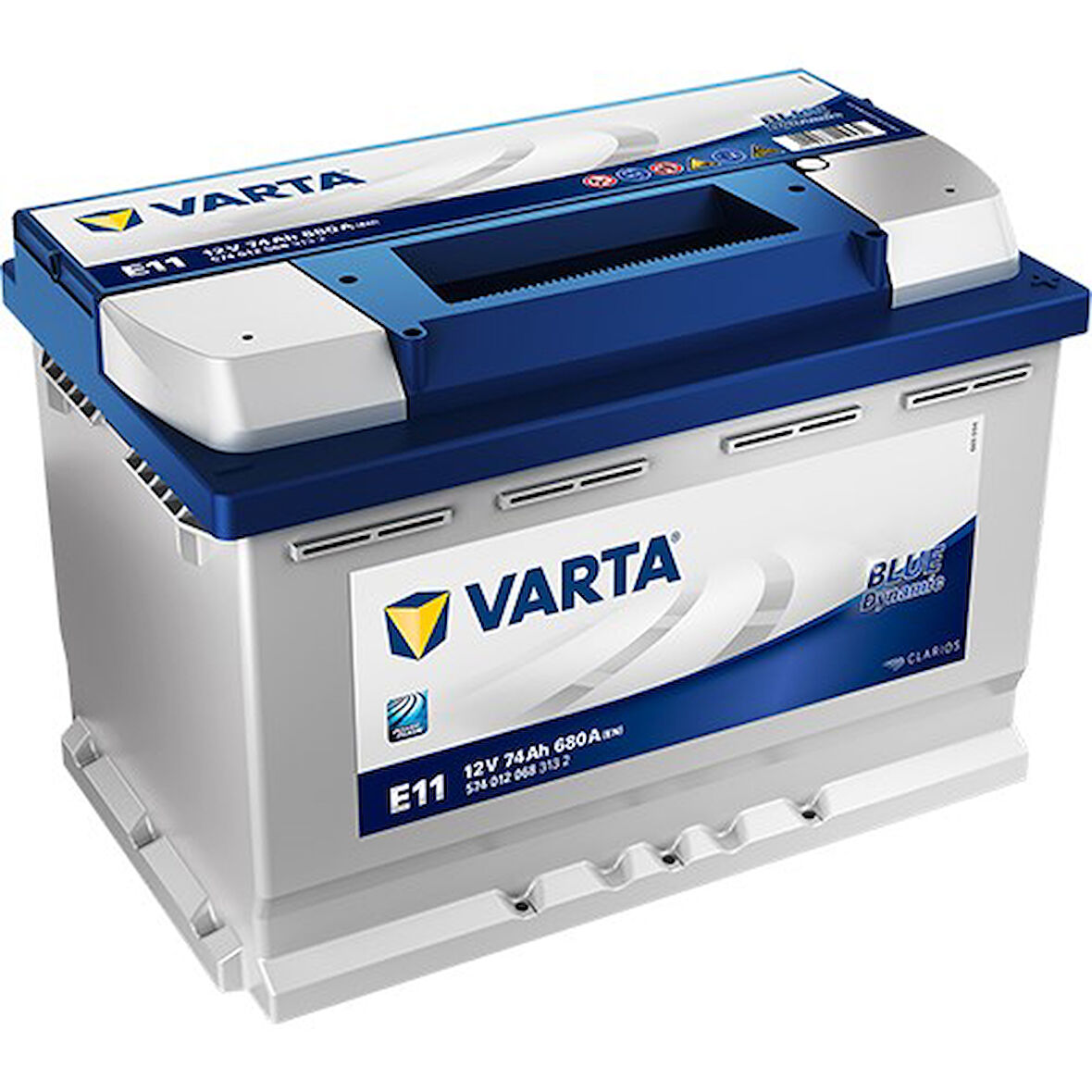 Varta E11 12V 74 Ah 680A Blue Dynamic Akü (Üretim Yılı: 2025)