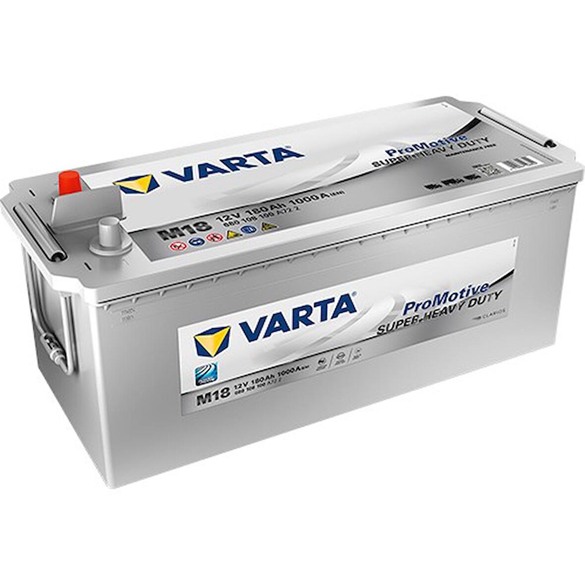 Varta M18 12V 180 Ah 1000A Promotive Super Heavy Duty Akü (Üretim Tarihi:2024)