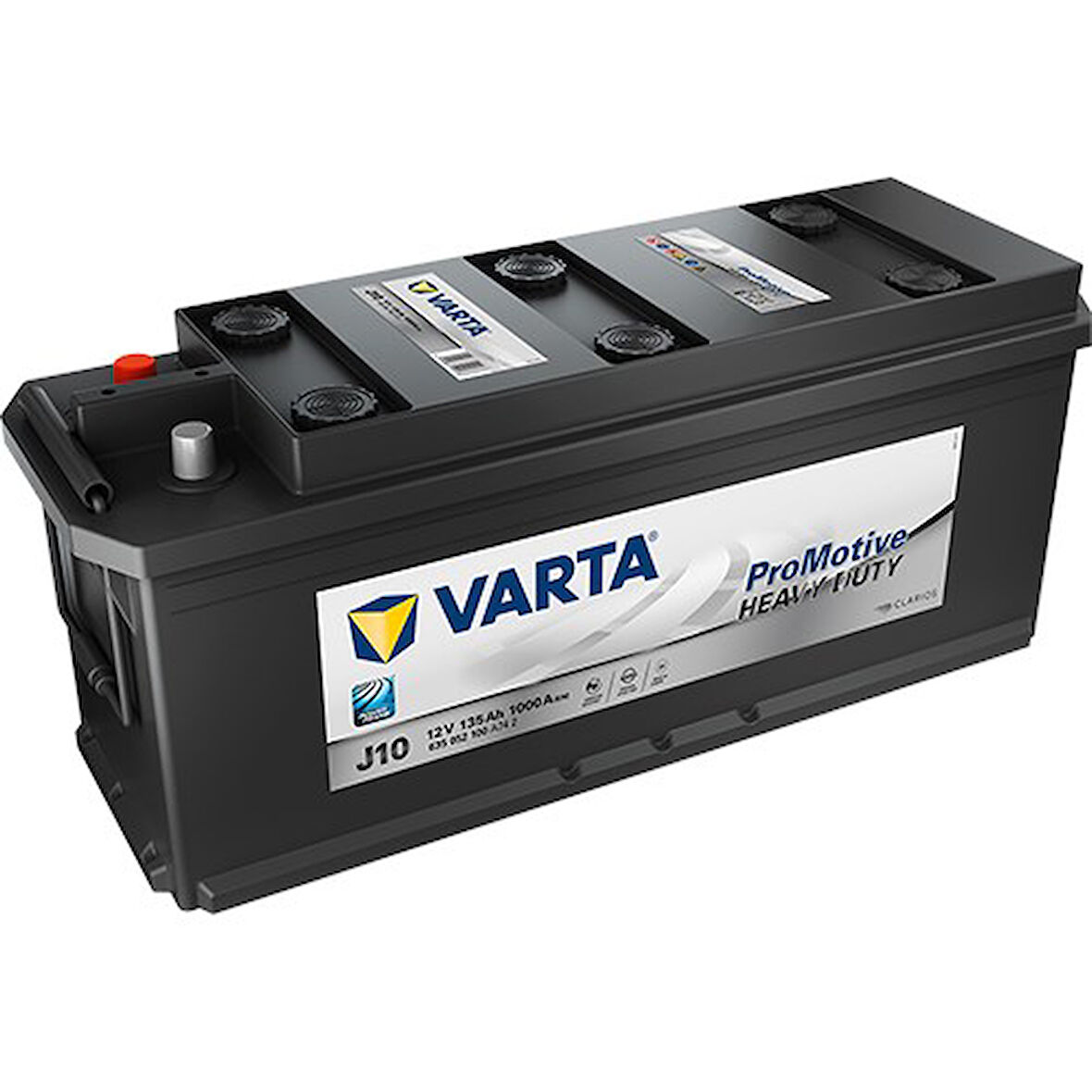 Varta J10 12V 135 Ah 1000A Promotive Heavy Duty Akü ( Üretim YILI:2025 )