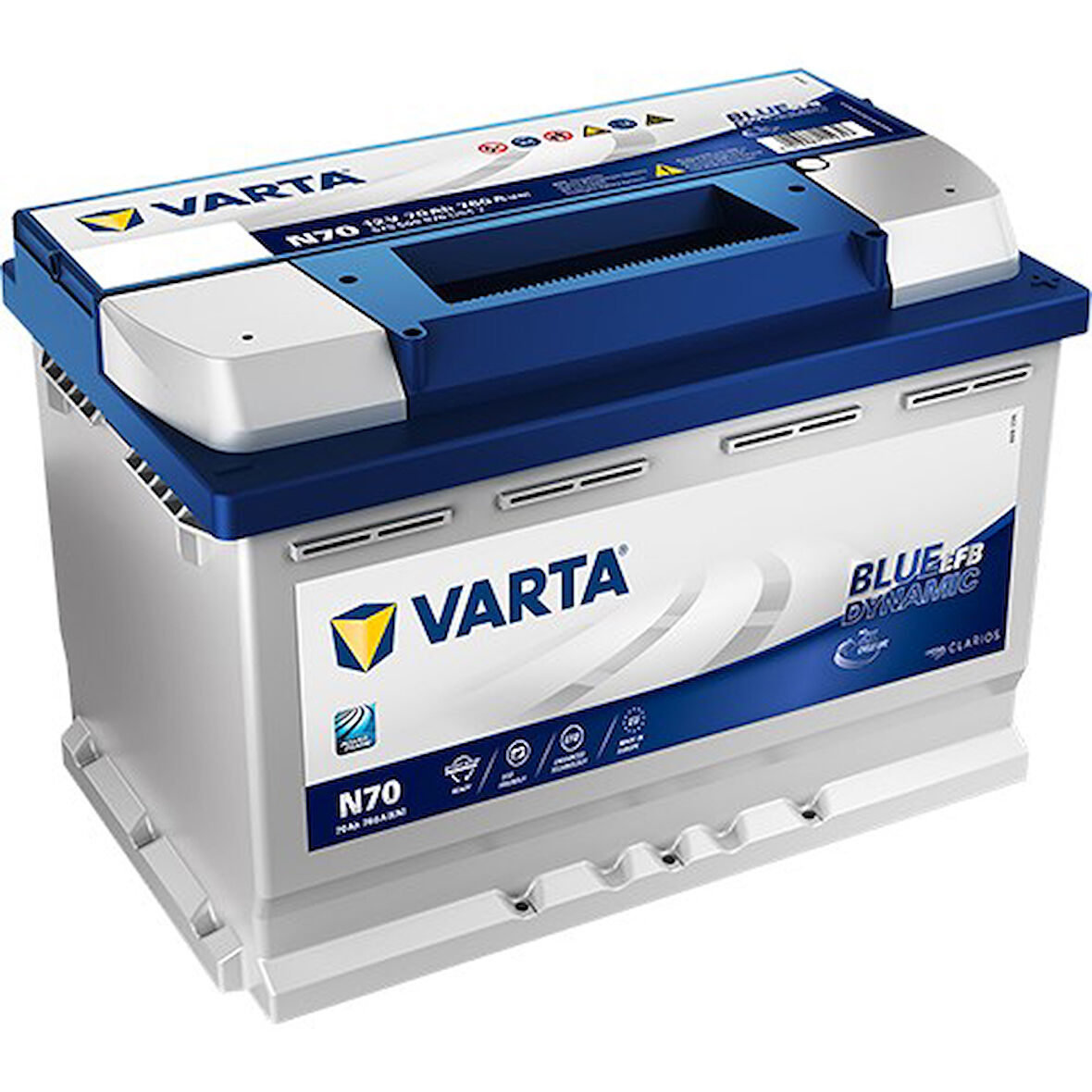 Varta N70 12V 70 Ah 760A EFB Start-Stop Akü (Üretim Tarihi:2025 )