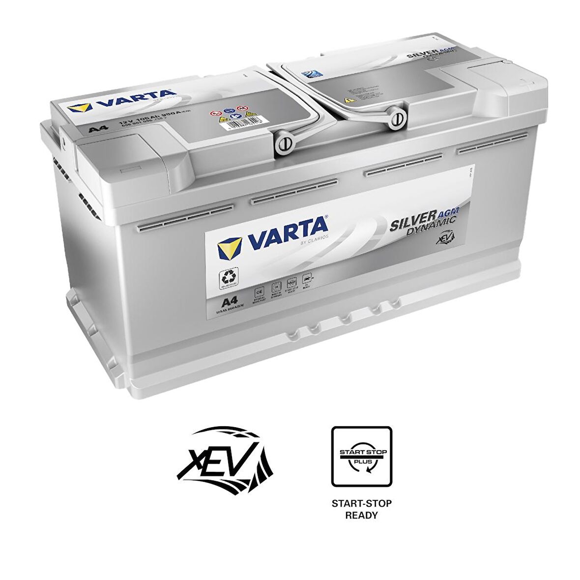 VARTA A4-H15 105AH START STOP AGM AKÜ