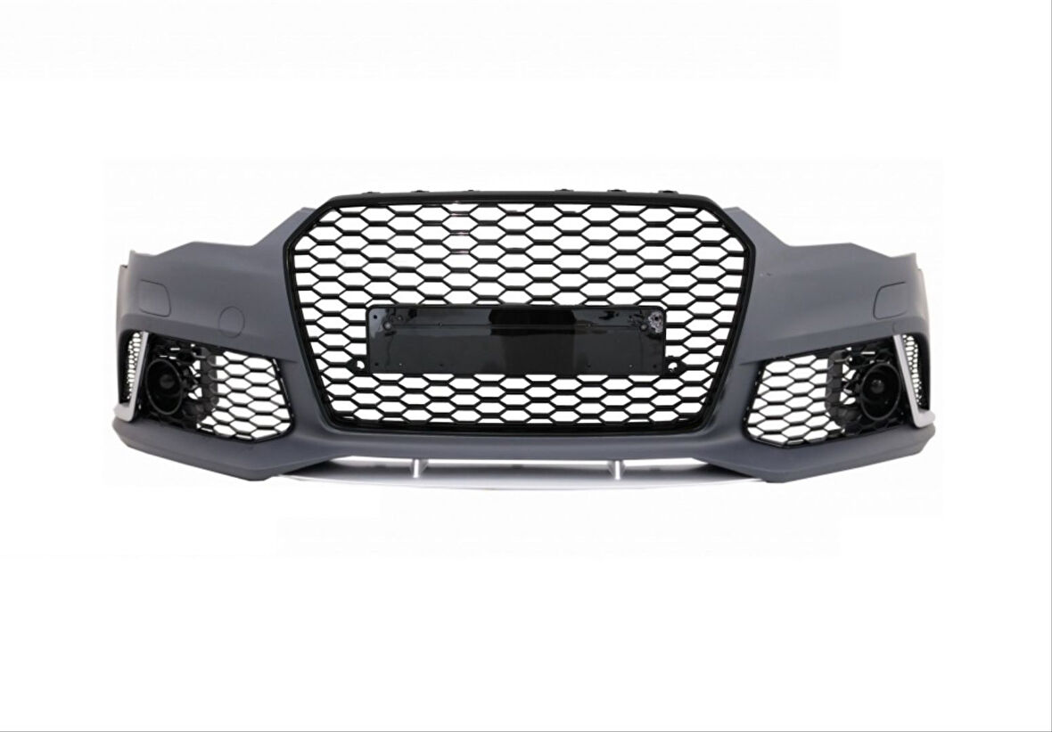 Audi A6 2012-2014 Uyumlu Rs6 Ön Tampon Panjur Seti
