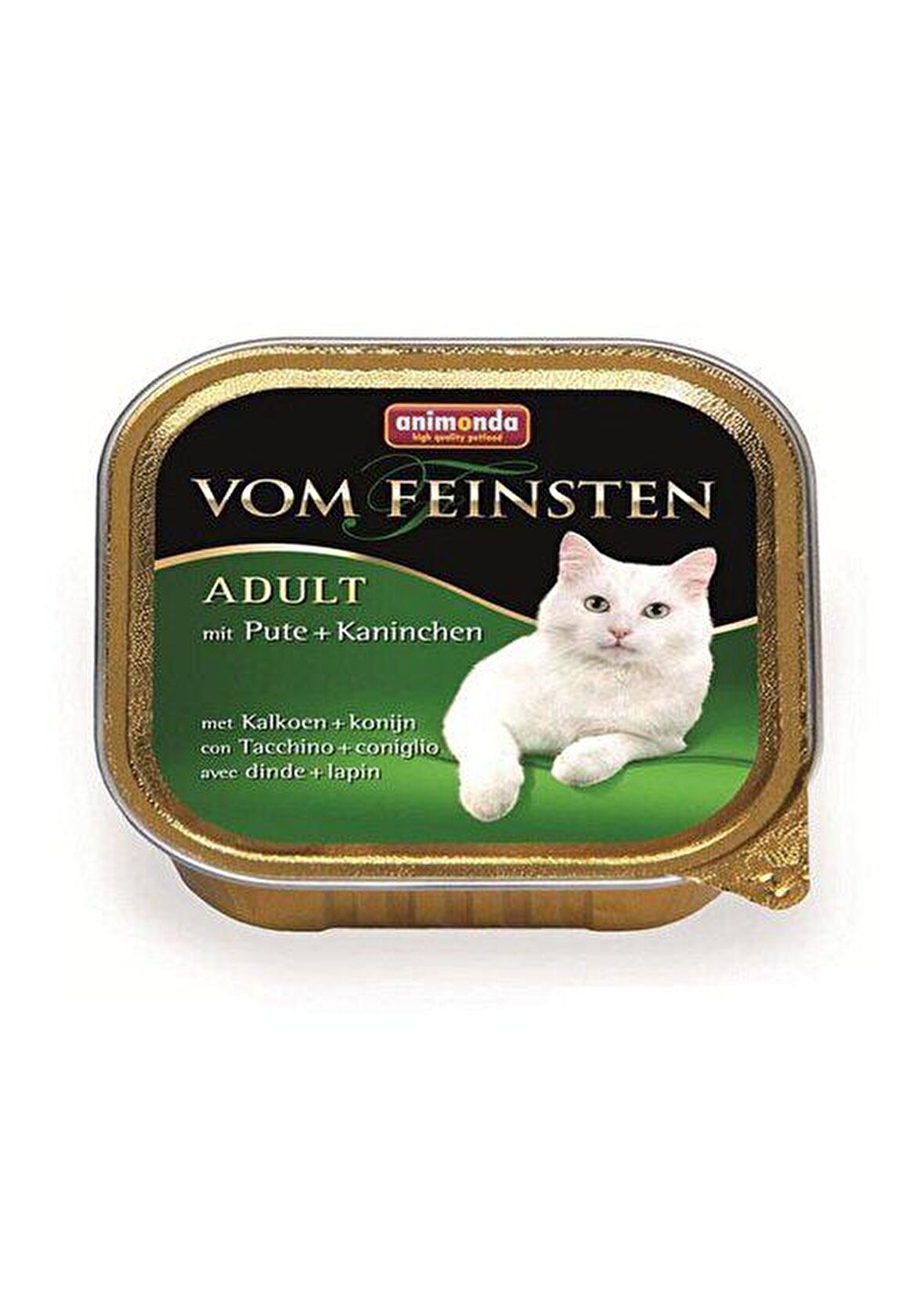 Animonda Hindi ve Tavşanlı Kedi Konservesi 100 Gr