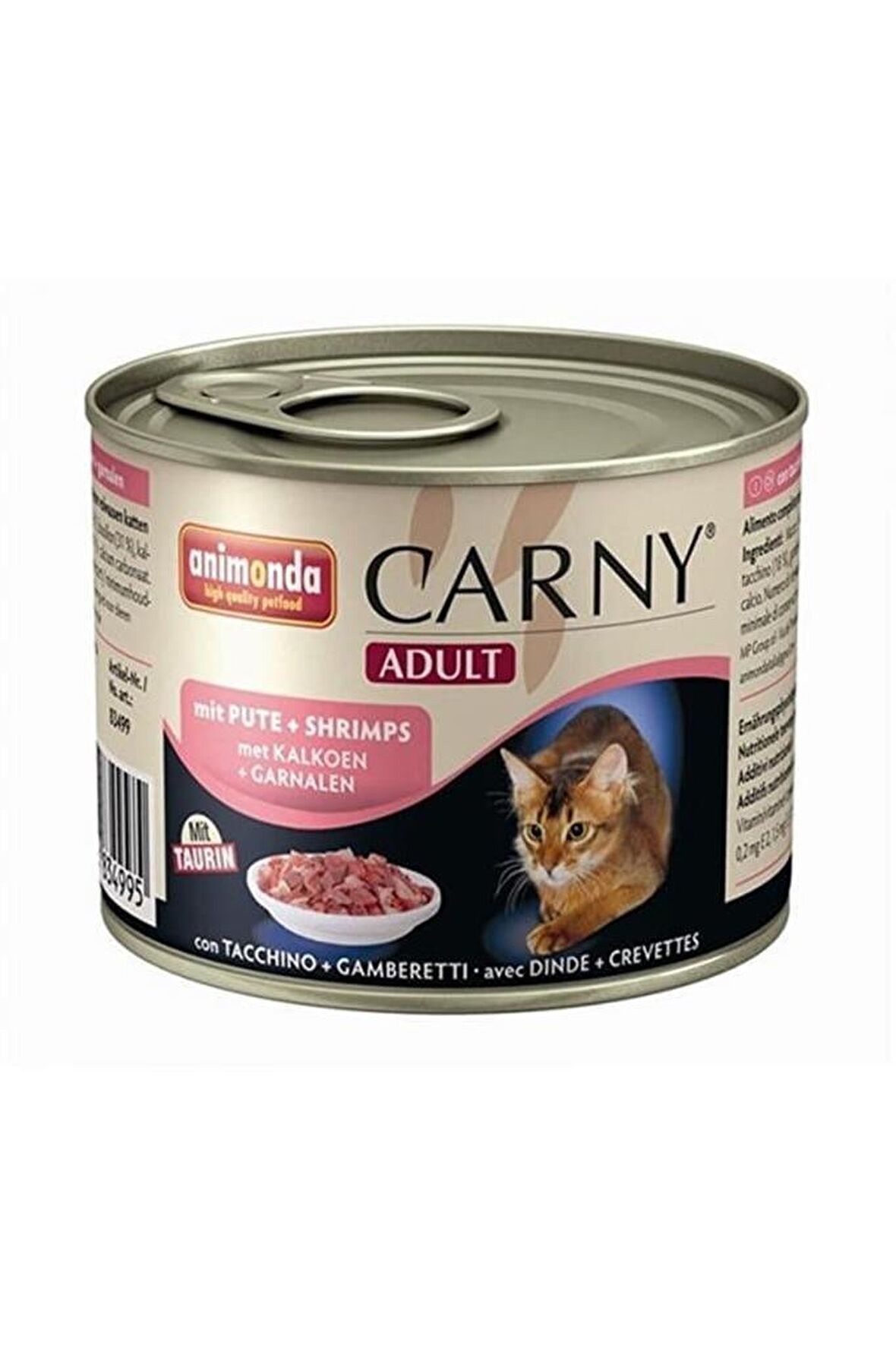 Animonda Carny Hindi ve Karidesli Kedi Konservesi 200 gr