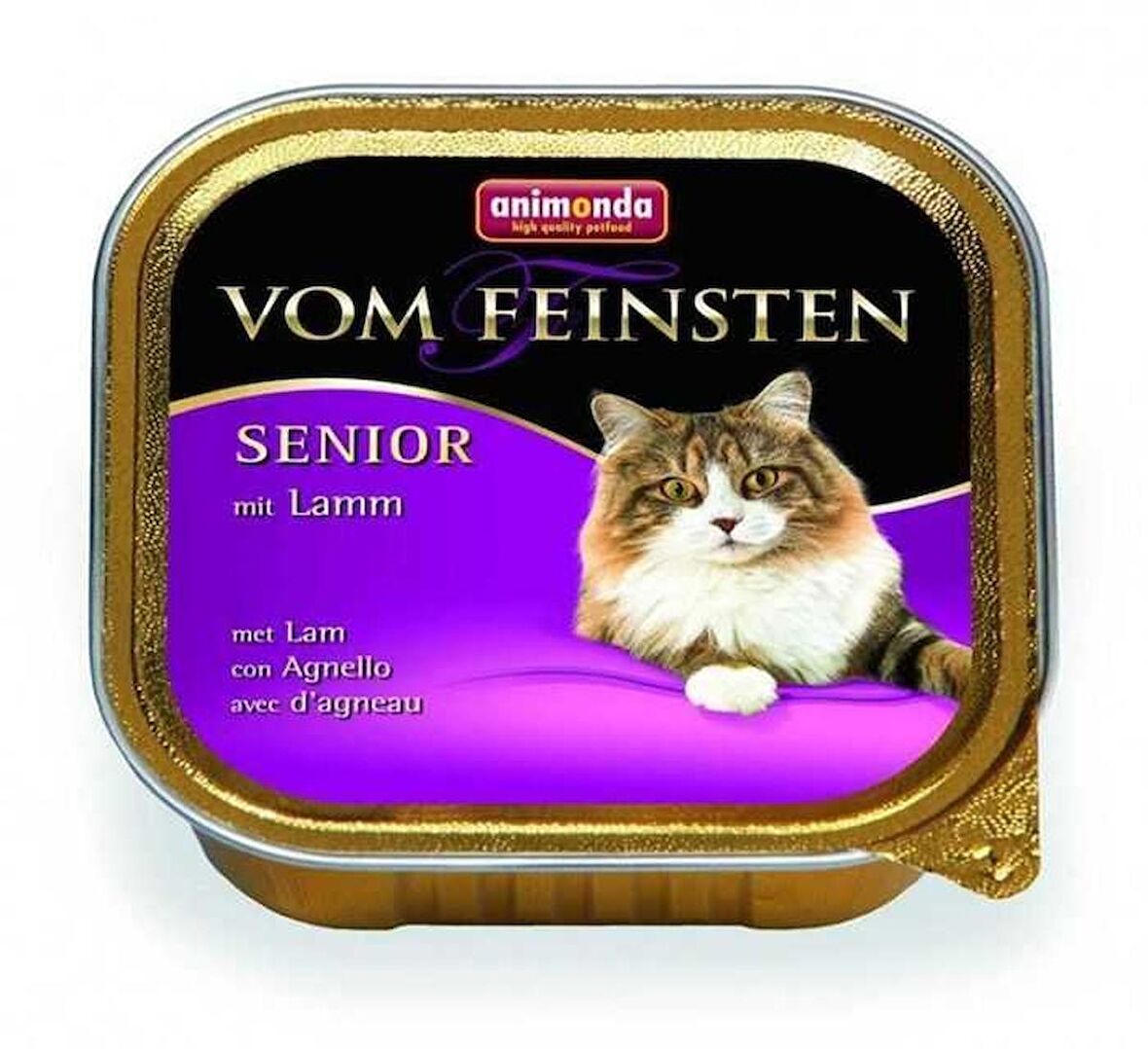 Animonda Vom Feinsten Kuzulu Yaşlı Kedi Konservesi 100 Gr