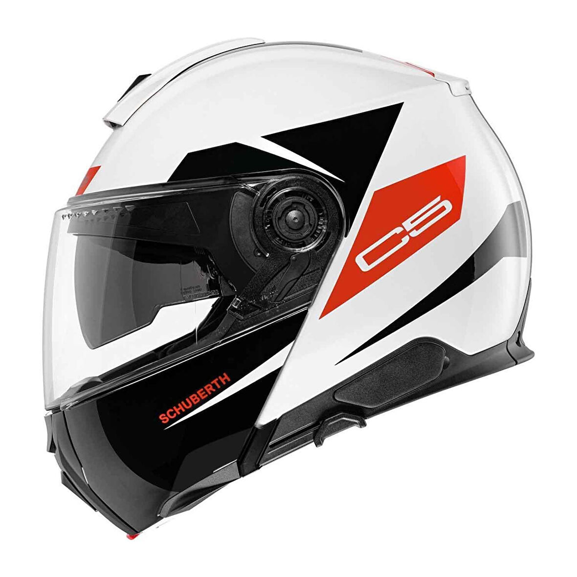 Schuberth C5 Eclipse Red Çene Açılır Motosiklet Kaskı