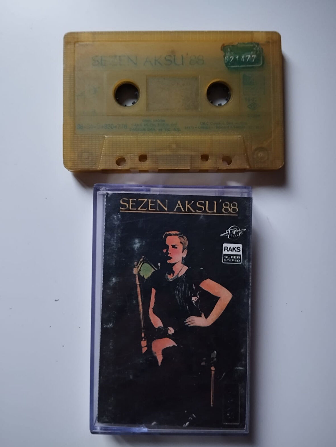 Sezen Aksu – Sezen Aksu ’88 - 1988 Türkiye Basım 2. El Kaset Albüm