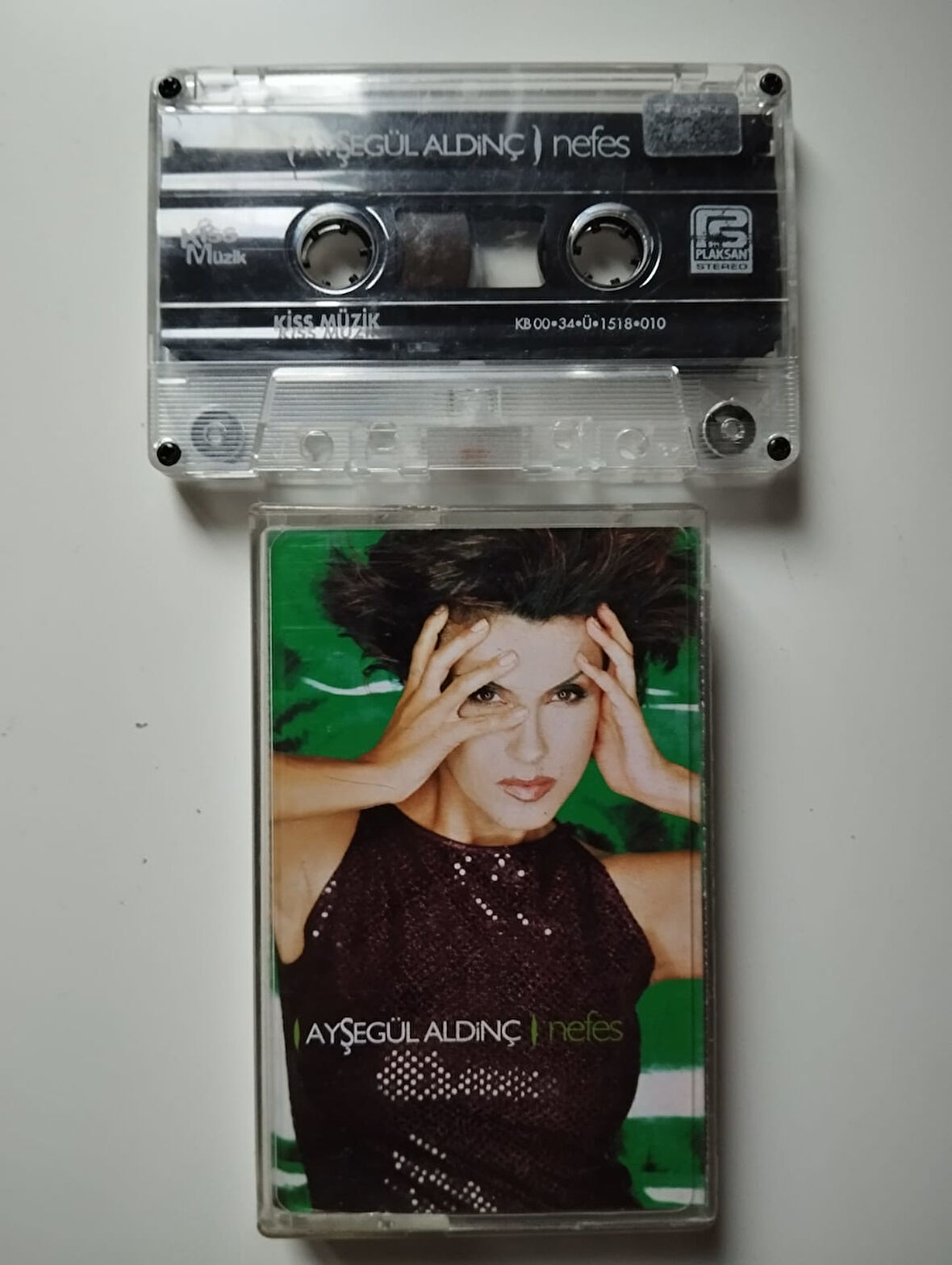 Ayşegül Aldinç – Nefes - 2000 Türkiye Basım 2. El Kaset Albüm