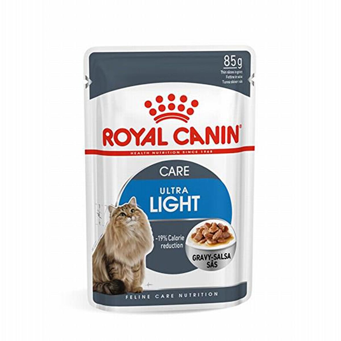 Royal Canin Ultra Light Düşük Kalori Gravy Kedi Konserve 6X85 Gr 